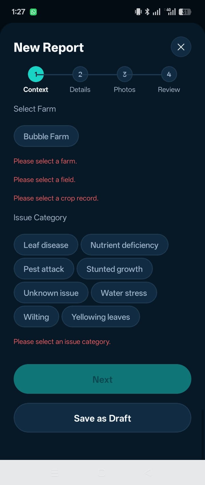 AgroGuard — Reports List