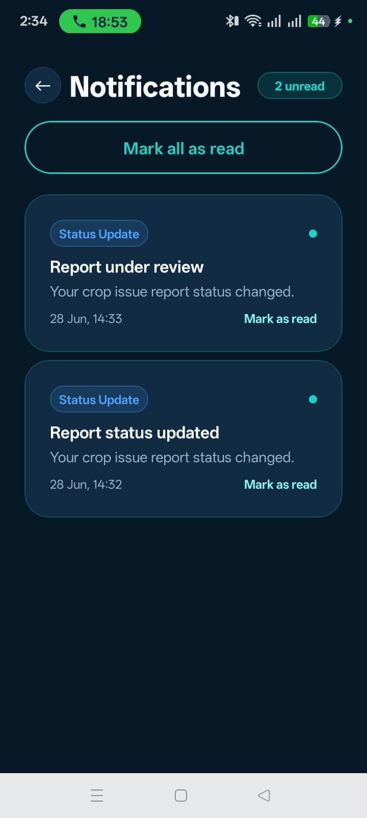AgroGuard — Notifications